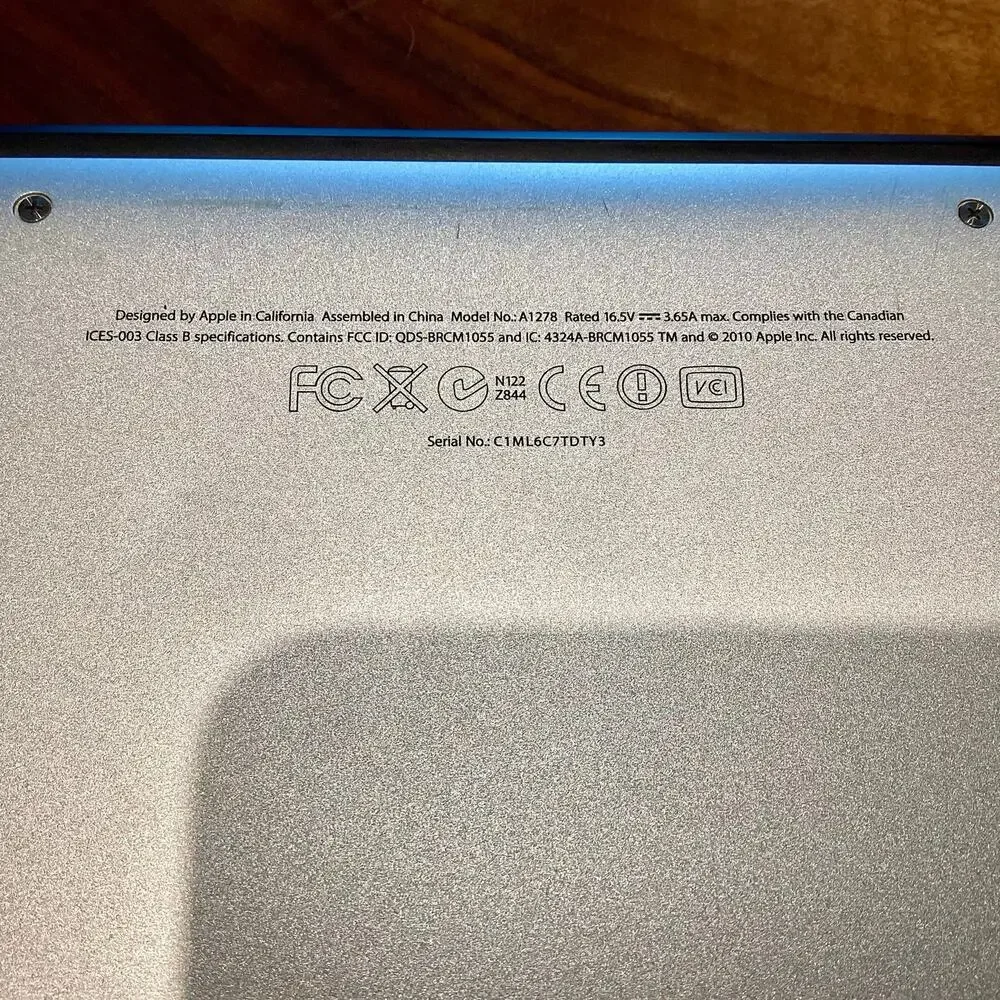 AS-IS Apple Macbook Pro Model A1278 Parts/Repair